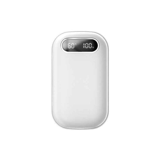 Rechargeable Hand Warmer - Double-Sided Heating with Digital Display