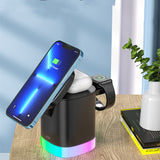 Fast charging RGB 3-in-1 station for iPhone, Watch, AirPods