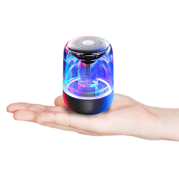 GlowBass™ Wireless Speaker – LED Colors + Powerful Sound - EASYBUY