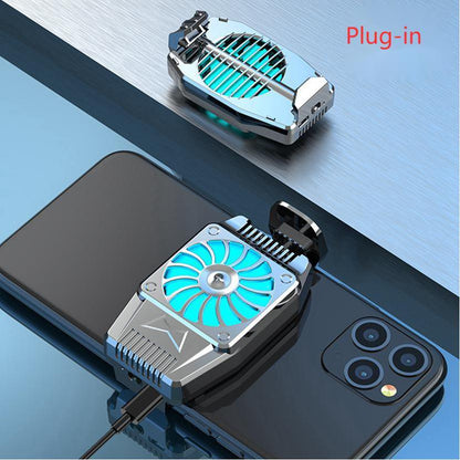 Creative cooling fan for mobile phones