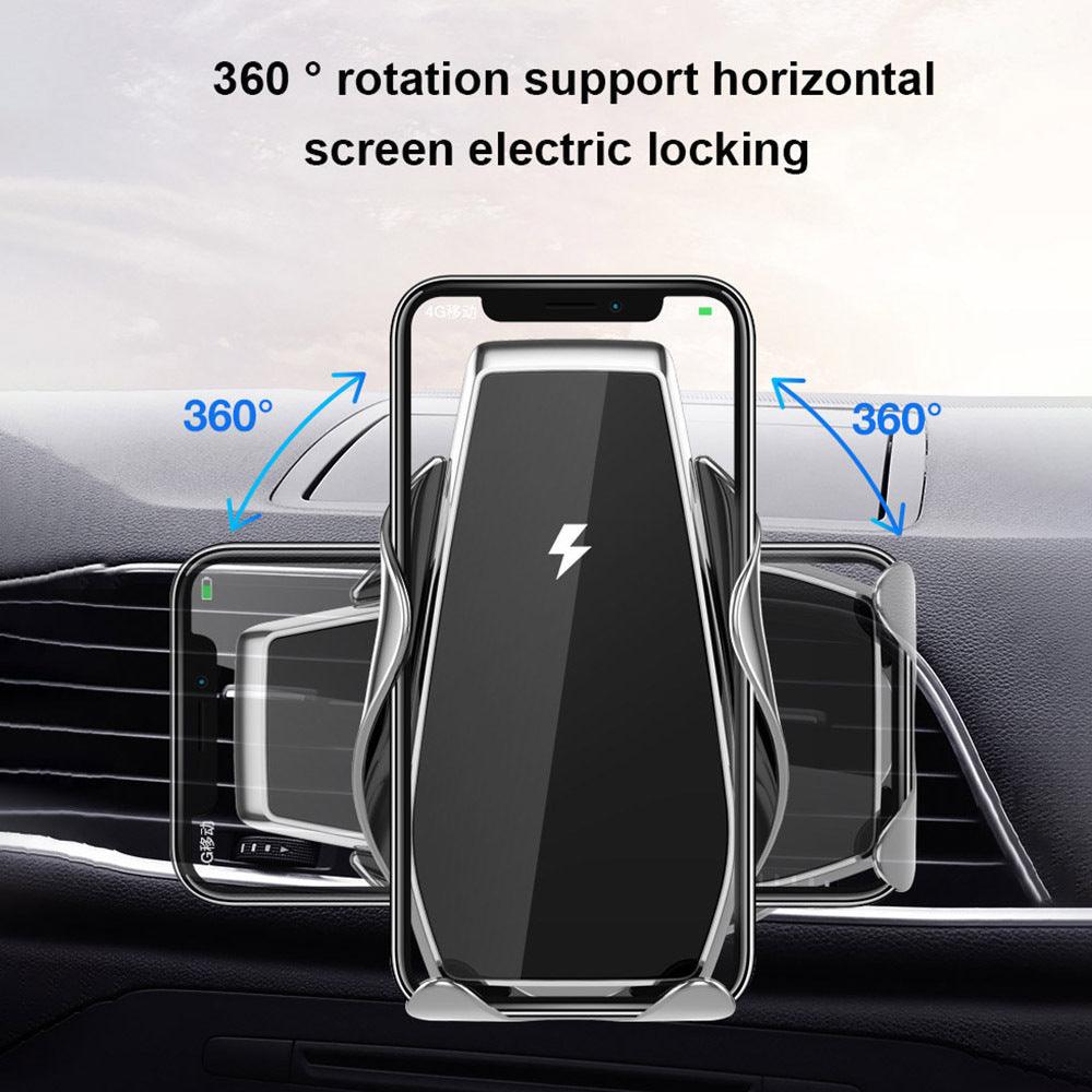 Fdgao 15W Infrared Touch Sensor Car Wireless Charger Is Suitable For Wireless Charging Mobile Phones Universal - EASYBUY