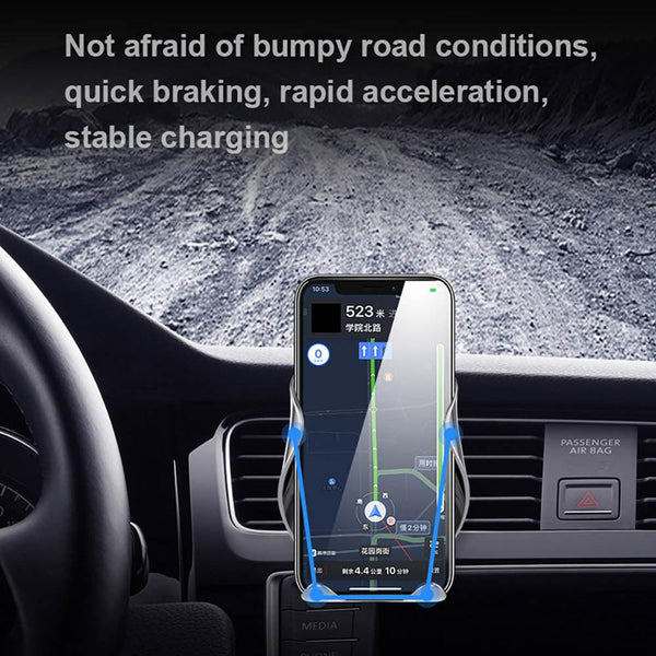 Fdgao 15W Infrared Touch Sensor Car Wireless Charger Is Suitable For Wireless Charging Mobile Phones Universal - EASYBUY