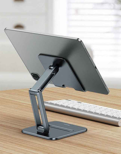 Adjustable Metal Phone and Tablet Stand - Foldable