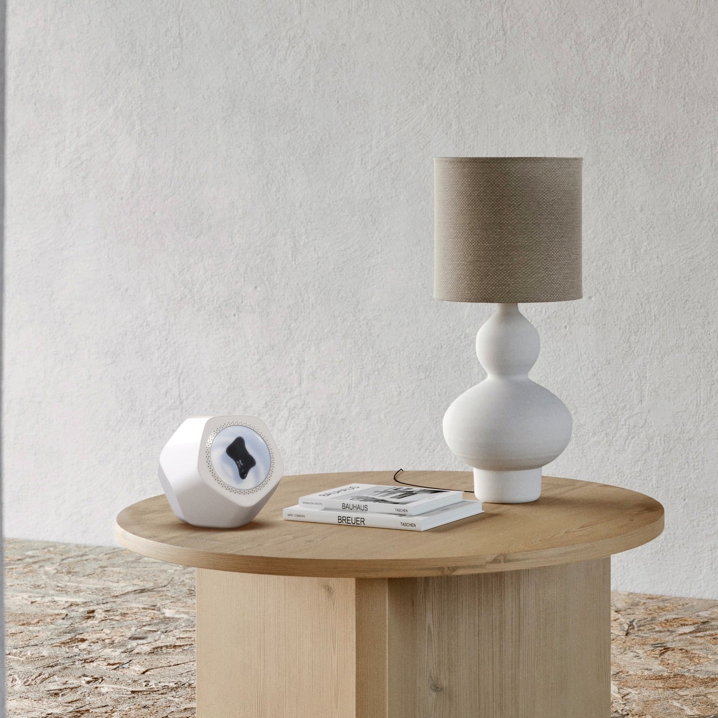 Desktop floating magnetic fluid audio decoration