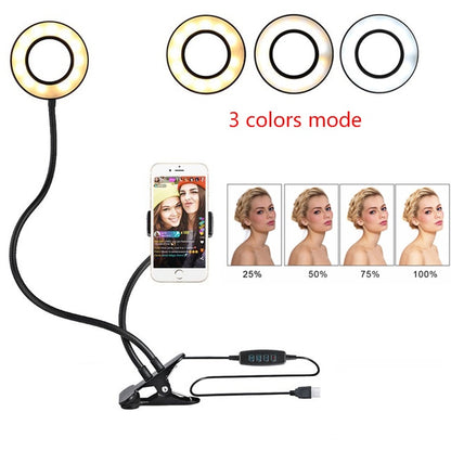 LED Selfie Ring Light with Adjustable St - product image 1