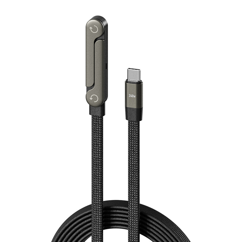 2-in-1 Foldable Fast-Charging Cable with - product image 1