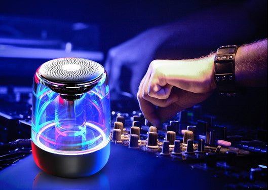GlowBass™ Wireless Speaker – LED Colors + Powerful Sound