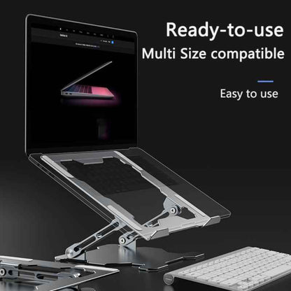 Adjustable Aluminum Laptop Stand - Foldable and Portable