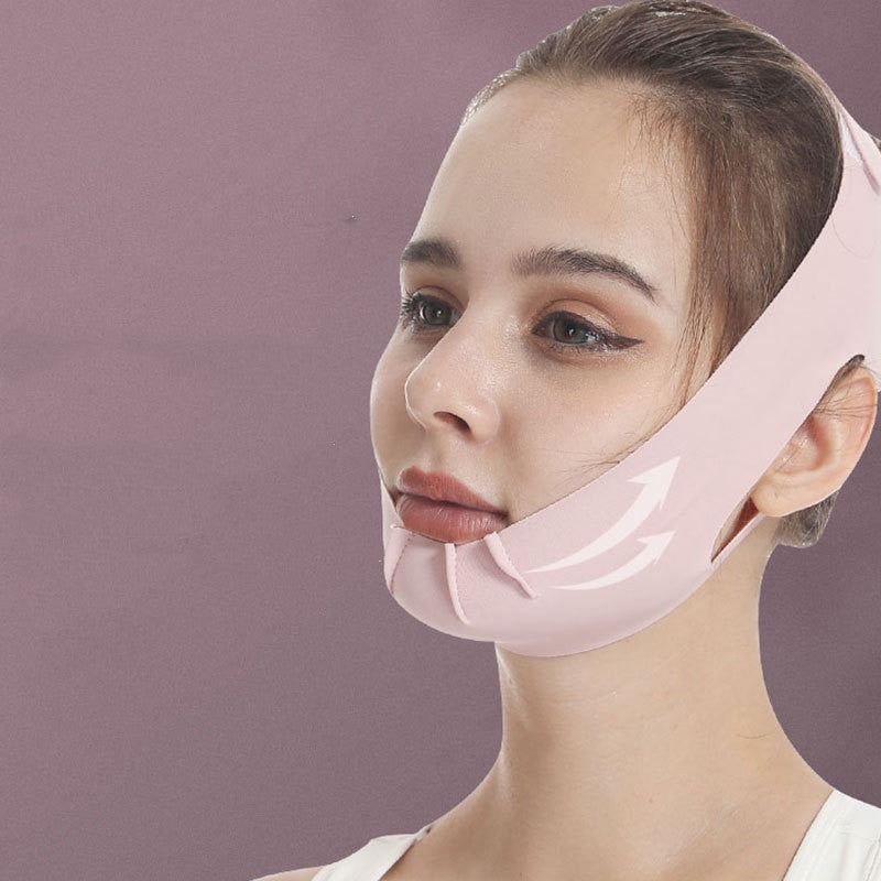 Compact all-inclusive facial lifting mask