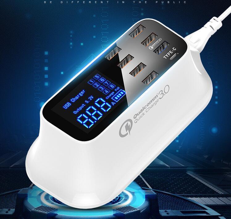 Quick Charge 3.0 Ordinary Smart USB Charger Station - EASYBUY