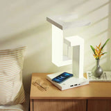 Compact AuraDock Smart Lamp for bedside or desk - EASYBUY