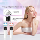 Household facial cleaner and massage device