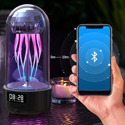 JellyGlow 3in1 stylish LED jellyfish lamp for home decor