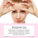 Lightweight rose fruit seed oil for glowing skin