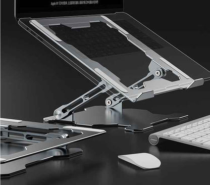 Adjustable Aluminum Laptop Stand - Foldable and Portable