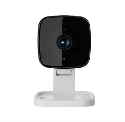 Window-mount 2K security camera attached to glass window