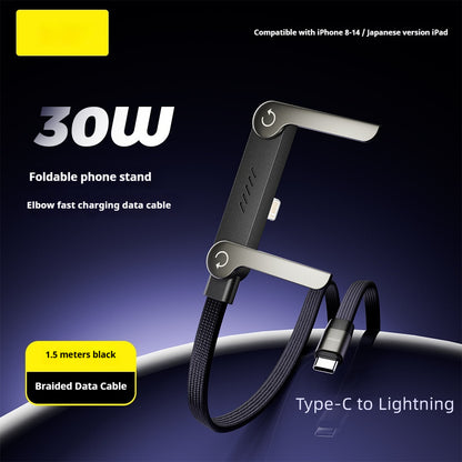 2-in-1 Foldable Fast-Charging Cable with - product image 8
