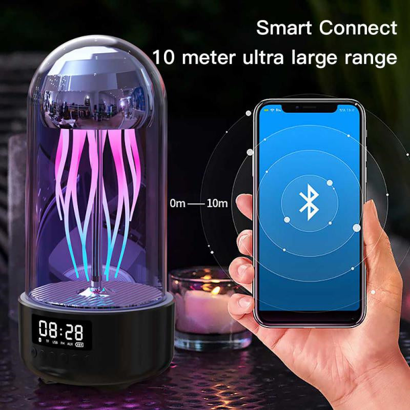 JellyGlow 3in1 Bluetooth speaker and digital clock combo