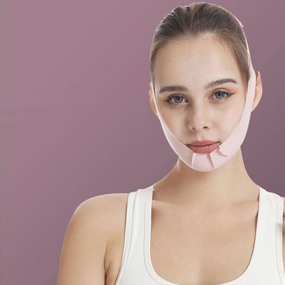 Daily use face-thinning mask for profile enhancement