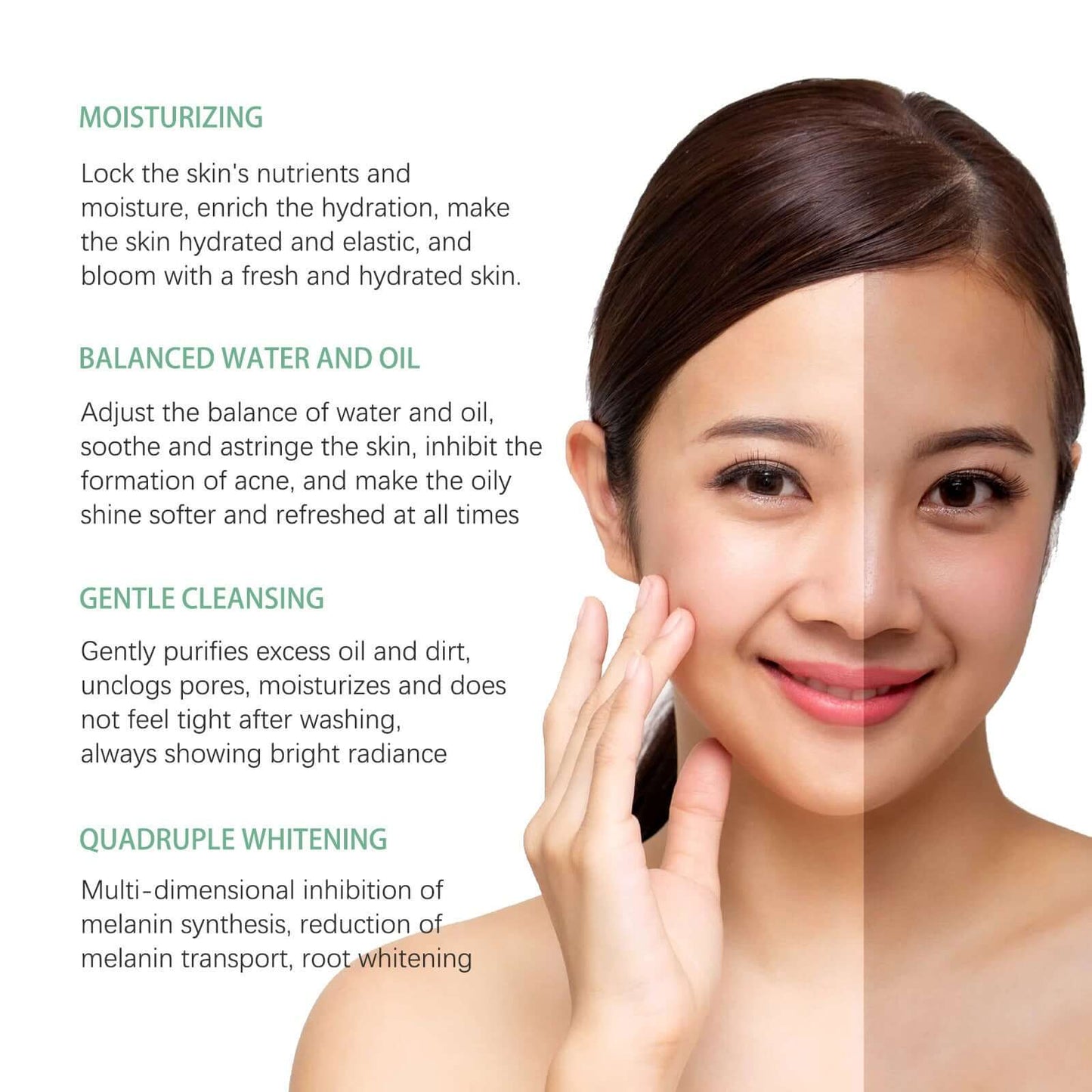 Facial Cleansing Moisturizer for gentle daily skincare