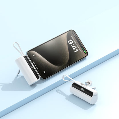 Compact portable power bank for travel