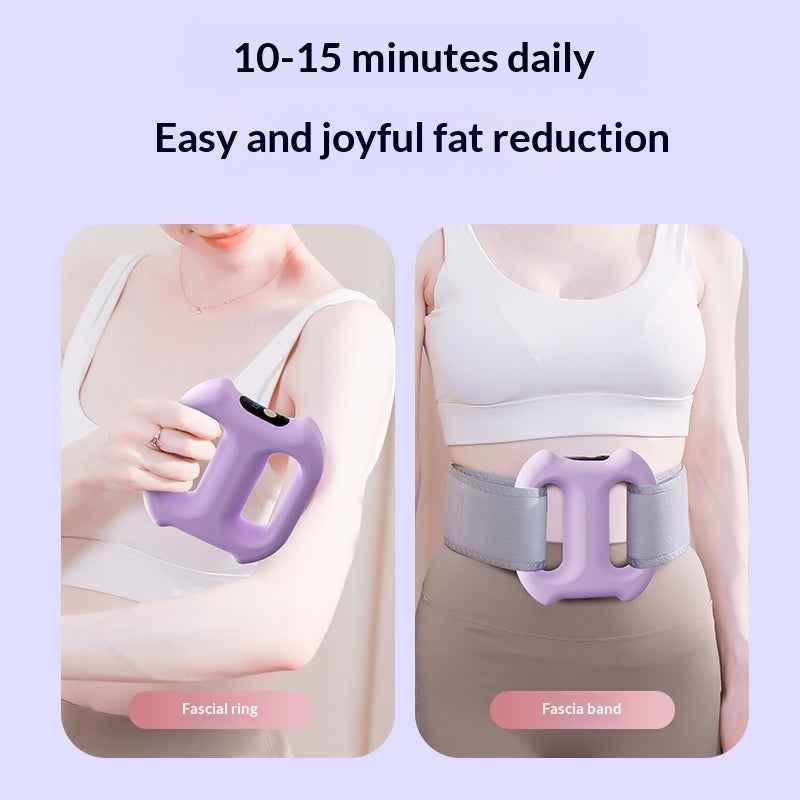 Fascia Ring Vibration Massager — Hands-Free Muscle Recovery
