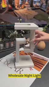 Compact AuraDock Smart Lamp for bedside or desk - EASYBUY