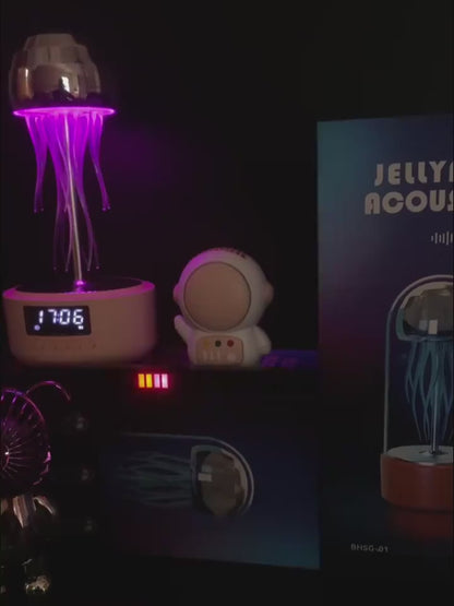 JellyGlow 3in1 Bluetooth speaker and digital clock combo