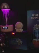 JellyGlow 3in1 Bluetooth speaker and digital clock combo