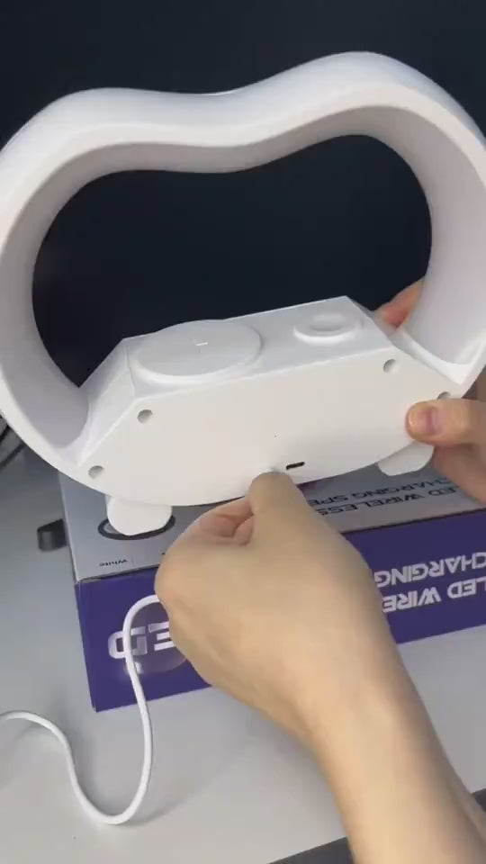 All-in-One LED Lamp with Bluetooth Speaker & Charger