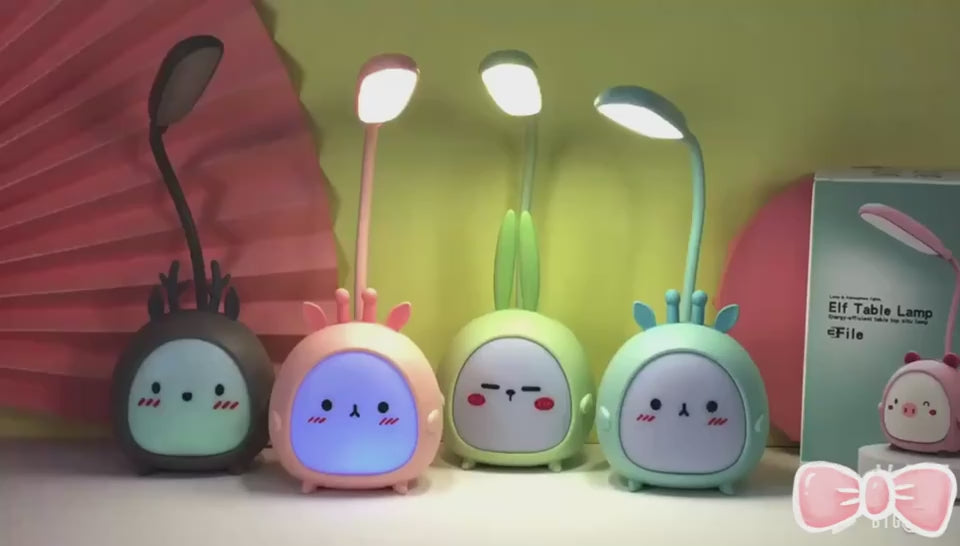 Bedside SheLite Smart Lamp creating cozy ambiance - EASYBUY